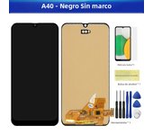 A40 A405F A405FN Super AMOLED Screen Assembly for Samsung Galaxy A40 Lcd Display Digital Touch Screen with Frame Replacement
