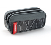 Army Camouflage Pencil Case Large Capacity Pencil Pouch Double Zipper Canvas Pencil Bag Back to School Stationery Supplies Gift