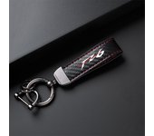 High-Grade leather Motorcycle Keychain Holder Keyring for YA Yamaha FZ6 FZ6R ZF6N FAZER Accessories