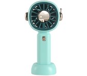 Ventilador de mano FGNS, Batería Lition ventilador portátil, Mini ventilador recargable USB, Ventilador personal a batería con 3 velocidades para oficina,exteriores, escuela, trabajo, camping,etc.