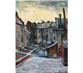 Vincent Van Gogh Classic Collection Art Poster Canvas Painting Terrace At Night Irises Wall Picture Print Living Room Home Decor