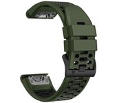 QuickFit 22mm 26mm Sport Breathable Silicone Strap For Garmin Fenix 7X 7 Pro 6X 6 5 5X Plus/Epix 2 47mm 51mm Bracelet Watchbands