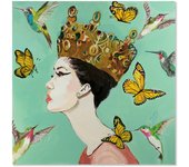 CUADRO LIENZO QUEEN HM401104 FIJALO