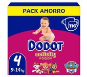 Dodot Pañales Bebé Activity Talla 4 (9-14 kg) 116 Pañales al mejor precio