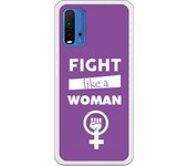 Carcasa para Xiaomi Redmi 9T/Pocophone M3 - Fight like a Woman