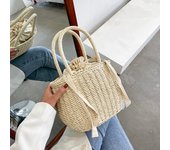 Straw Bags for Women Summer Rattan Bag Handmade Woven Beach Bag Bohemia Handbag Bolsos Fashion Rattan Basket Tote Purse