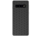 Tumundosmartphone FUNDA de GEL TPU para Samsung Galaxy S10 Plus diseño Metal Dibujos