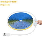 Super Bright USB DC 5V COB LED Strip Light 320leds/m with Hand Scan / Dimmable Touch Sensor Switch/ Push Switch 1m 2m 3m 4m 5m