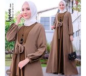 Muslim women's hooded prayer clothes, Middle East Islamic Abaya, Zesi Shimar Gilbab, Long Coffee, Türkiye modesty