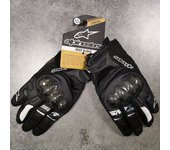 Guantes de motociclista todoterreno para carreras de motos, guantes de cuero PU anticaídas para bicicleta de montaña,