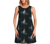 Customized Travel A-Ayiva In Liebe, Sleeveless Women's Flower, Suitable for Beach Leisure, Cool Singer Series