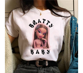Bratz t-shirts women graphic Japanese comic tshirt girl Japanese streetwear clothes