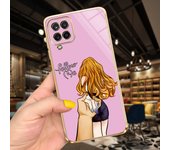 For Samsung Galaxy A22 5G Case SM-A226B  Plating Square Soft Silicon Cover For Samsung A22 4G A225F Phone Case For Women Fashion