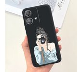 For Motorola Moto Edge 40 Neo 5G Case Soft Liquid Silicone Anti-knock Cover For Funda Motorola Edge 40 Edge40 Neo Jelly Girly