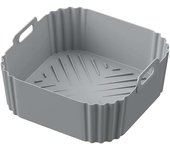 Square Silicone ers Ninja 41 40 81 80 Reusable  Basket for 5-8QT Air Fryer Accessories