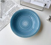 Preciosos Platos Pintados A Mano, Vajilla De Colores, Exquisitos Platos Para Uso Doméstico