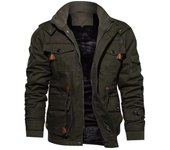 Winter thick wool warm style track and field bomber men's plus size jacket