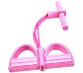 Resistance Band Tension Rope With Handle Portable Slimming Training Elastic Yoga Pedal Puller Resistance Band Fitness Equipment