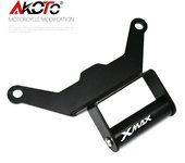 For Yamaha XMAX300 XMAX 300 400 250 125 Motorcycle Accessories Multifunctional Mobile Phone Navigation Plate Bracket