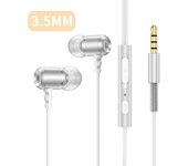 90° Elbow E-sports Music Earphone 3.5MM/Type-C  Digital Chip 7.1 Surround Stereo Sound Metal Wired Headsets For Samsung Android