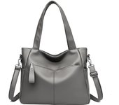 Bolsos de hombros Bolsos de mujer Bolsos de mano versátiles de moda Bolsos de mensajero de mano de cuero suave