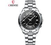 Cinturón de acero para hombres y mujeres, reloj de pareja, reloj de cuarzo.