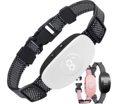 Collar Automático antiladridos para Perros, Tapon de ladridos recargable IP67, collar de entrenamiento Eléctrico para Perros, Collares de choque para Perros de 8 a 120 Libras