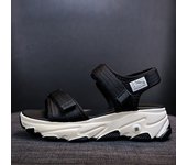 Sandalias deportivas mujer 2025 nuevo verano, velcro, zapatos muffin, zapatos de playa