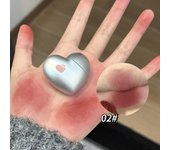 Black Silver Heart Lipstick Velvet Matte Lip Mud Clay Lip Gloss Liquid Lip Tint Cream Pigment Long Lasting Silky Lips Cosmetics
