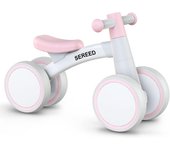 Bicicleta Infantil a Partir de 1 año, Juguete para niños de 12 a 24 Meses, Primera Bicicleta sin Pedal con 4 Ruedas, Regalo de cumpleaños