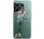For OnePlus 10 Pro Back Cover Phone Case Clear Soft TPU Painting Shockproof Coqud fundas For Oneplus 10Pro 1+ 10 Pro Soft Capa