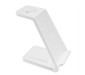 3 in 1 Wireless Charger Stand for Apple/Samsung/Watch Fast Charging Dock Station White