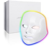 Red Light Mask for Face, 7 Colors LED Blue Red Light Mask,Red Light Therapy for Face, Skincare Facial Mask Beauty Tool for Tightening, And Firming