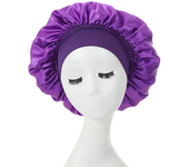 Satin hair care cap, high elasticity headband and wide tassel