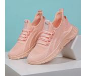 Zapatillas transpirables para correr para mujer, zapatillas deportivas ligeras antideslizantes para mujer, zapatillas suaves para exteriores con cordones, tenis de moda
