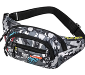 Paquete de pecho para hombre y mujer, bolsa impermeable para deportes al aire libre, bolsa de lona, riñonera, bandolera, bolso de plátano para hombre