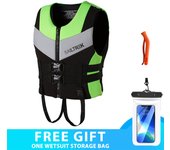 Life Vest Adults Surf Vest Kayak Wakeboard Motorboats Raft Rescue Boat Jet Ski Water Sports Swimming Drifting Rescue Neoprene