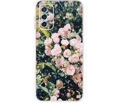 Clear Colorful Phone Cases For Samsung Galaxy M52 5G Case Flowers Beautiful Slim Bumper Shell For Samsung M52 M 52 SM-M526BR