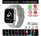 2024 New Uric Acid Blood Fat Smartwatch ECG Blood Glucose Heart Rate Blood Pressure Health Monitoring Smart Watch For Android iOS ﻿