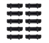 20PCS Air Fryer Rubber Tips Replacement Cap Cover for Grill Plate Bumpers Tool Tray