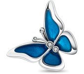 925 Sterling Silver Infinite Love & Butterfly & Birdie Zircon Beads Fit Pandora Original Bracelet Charms Beads Women's Jewelry Gift