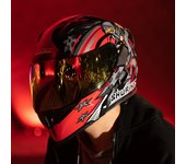 Casco integral motocross hombre modular adulto MX Carreras de Locomotora