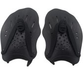 1 par de aletas de mano para entrenamiento de natación con Correas ajustables Paletas de mano para nadar Guantes de buceo palmeados con aleta de mano para hombres, mujeres y niños
