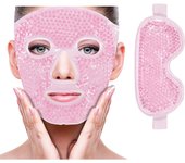 Cold Face Eye Mask Face Puff Dark Circles Gel Beads Ice Mask Pack Reduce Sleeping Use Relax Hot Cold Compress Packs