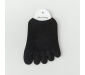 Forefoot Socks Solid Color Cotton Elasticity Half Palm Socks Foot Care Five Finger Socks Toe Separator Socks Mesh Half Insoles