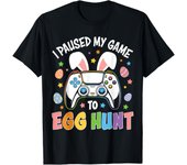 Camiseta para niños Gamer Egg Hunt Día de Pascua Videojuegos Bunny Gaming Camiseta para niños Camiseta para hombre