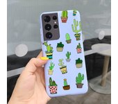 For Samsung S21 Ultra 5G Case Galaxy S21 Ultra With NFC Fashion Soft Liquid Silicone Phone Shell Samsung Galaxy S21 SM-G998B