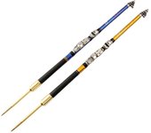 Soft tail telescopic raft rod rocky fishing rod super short section telescopic mini fishing rod positioning guide ring rocky rod