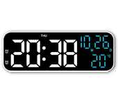 Control 12/24H Electronic LED Alarm Clocks