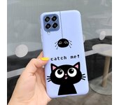 For Samsung Glaxy M33 5G Case SM-M336B Matte Soft Silicone Back Cover On Funda Samsung M33 M 33 Dinosaur Cute Cat Bumper Etui